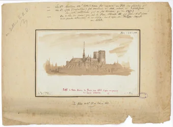 Profile of Notre-Dame de Paris